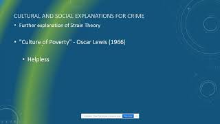 Societal and Victim Connection 2  Mertons Strain Theory [upl. by Haymo17]