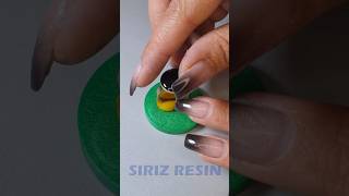 Resin Ring 💍 resinart resincrafts epoxyresin epoxy resin [upl. by Christiana]