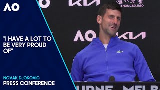 Novak Djokovic Press Conference  Australian Open 2024 Semifinal [upl. by Ann]