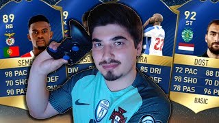 EQUIPA TOP DA LIGA NOS vs DOIS JOGADORES  FIFA 17 [upl. by Naras]