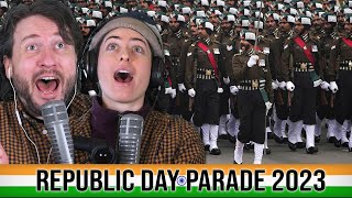 Indian Army Hell March  Indias Republic Day Parade 2023 REACTION [upl. by Rubenstein]