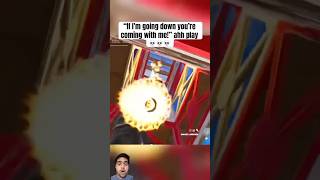 Bro Felt His Rage 💀 fortnite fortniteshorts reaction [upl. by Eelimaj]