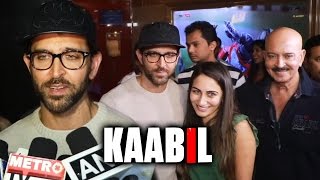 KAABIL  Hrithik Roshan Visits PVR Cinemas To Catch PUBLIC REACTION [upl. by Fugere]