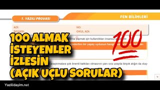 7Sınıf Fen Bilimleri 1Dönem 1Yazılı [upl. by Rockwell235]