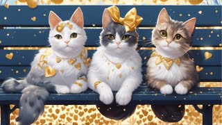 Vibe With These Kitties Cute Cats [upl. by Anairuy]