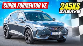 CUPRA FORMENTOR VZ  245 benzinskih konja u prvom Cuprinom samostalnom modelu [upl. by Cordi]