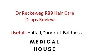 R89  Dr Reckeweg R89 Homeopathy Review Usefully for Dandruff Buy httpmedicalhousein [upl. by Biamonte930]