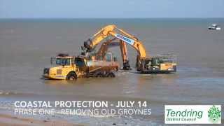 Coastal protection scheme July 14 [upl. by Ayrad598]