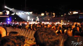 Rammstein  Flake on Boat Haifisch  Rock in Rio Lisboa 2010 HD Live Portugal [upl. by Oirasan201]