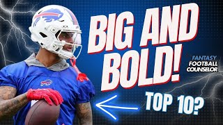 5 Big Bold Fantasy Football Predictions [upl. by Sanbo]