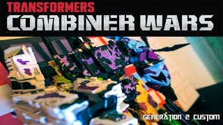 Combiner Wars G2 Onslaught with FOC Limbs custom [upl. by Aicilas564]