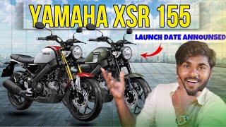 Finally Yamaha XSR 155 Is Here  Launch Date Announced  PriceMileage amp Look  Detailed Review [upl. by Ailhat]