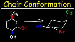 Chair Conformation and Ring Flips [upl. by Ryun]