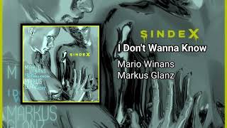 Mario Winans amp Markus Glanz  I Dont Wanna Know GT33 [upl. by Magulac]