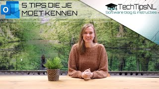 5 Outlook tips die je MOET kennen  Efficiëntie 📈 [upl. by Averi]