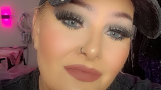 GRWM Full Glam BlackGrey Smokey Eye [upl. by Devad]