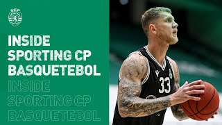 INSIDE SPORTING CP  Treino com os Leões do Basquetebol [upl. by Ahtennek]