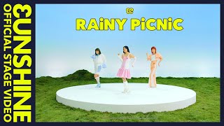 3unshine  Rainy PicnicOfficial Stage Video [upl. by Yojenitsirk578]