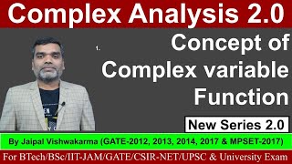 Complex Analysis II Concept of Complex variable function [upl. by Aiksa]