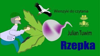 Rzepka Julian Tuwim Wiersze dla Dzieci z ANIMACJĄ [upl. by Vrablik]