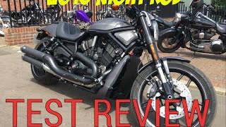 2016 Harley Davidson Night Rod first ride review [upl. by Nerhe929]