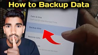 How to Backup Data in Android Phone  Data Backup Kaise Kare 2024  by tricker amit [upl. by My]