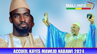 Accueil CHÉRIF AHMED TIDIANE HAÏDARA À KAYES MAWLID NABAWI 2024 [upl. by Oiramed]