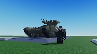 Roblox BMPT72 Terminator 2 Showcase Ferrarico [upl. by Gasperoni290]