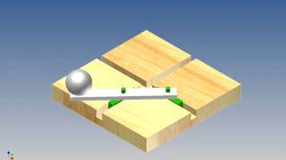 Reciprocator  Using Driven Constraints in Inventor [upl. by Azelea]