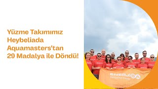 Yüzme Takımımız Heybeliada Aquamasterstan 29 Madalya ile Döndü [upl. by Chad]