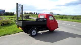 Reliant Ant threewheeler tipper test drive [upl. by Steve]