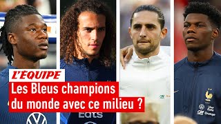 Équipe de France  Les Bleus champions du monde avec ce milieu [upl. by Sinylg]