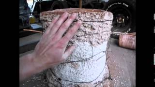 Homemade Furnace Part one design and construction [upl. by Aniala]