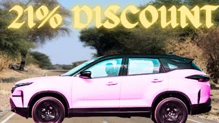 21 discount ke sath harrier ka Mahayudh tataharrier2024harrierfacelift xuv700ax7l hector [upl. by Ahseiyn213]