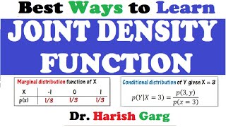 Two Dimensional Random Variable Joint Density Functions [upl. by Henrietta706]