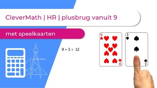 CleverMath  HR  plusbrug vanuit 9 met speelkaarten [upl. by Dorothi]