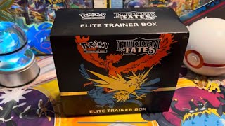 Opening a Hidden Fates ETB from Collectacon [upl. by Joshuah]