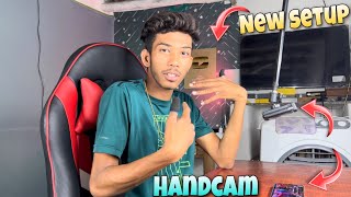 New setup for handcam gameplay recording and play free fire onetap headshot with facecam [upl. by Ayekim]