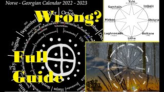 The Norse Calendar Explanation [upl. by Stedt]