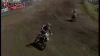 Duel Musquin Simpson MX2 2008 GP Allemagne [upl. by Baecher839]