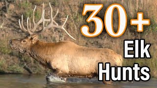 30 Hunts in 20 Minutes Rifle Elk Hunting with Eastmans’ Hunting Journals [upl. by Atival197]