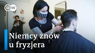 Niemcy szturmują salony fryzjerskie [upl. by Lenhard153]