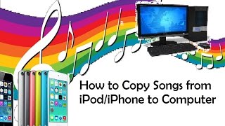 How to copy songs from apple ipod to computer [upl. by Atikin]