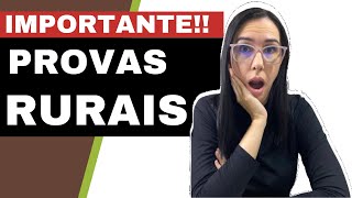 O que são provas rurais INSS [upl. by Maclaine]