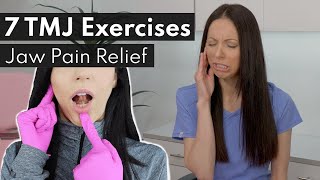 7 Best TMJ Exercises to RELIEVE Jaw Pain [upl. by Eleazar]