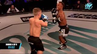 Likkleman Vs Wopke Full Fight HD BOXING [upl. by Minor]