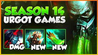 SEASON 14 IS HERE Three hours of NEW Urgot items and builds🦀 [upl. by Weiman118]