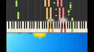 Attenti al lupo Dalla Lucio Piano tutorial by Synthesia [upl. by Gayla]