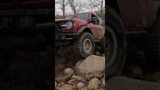 Slow and smooth Bronco vs rock garden  Badlands Off Road Park [upl. by Kerrill]