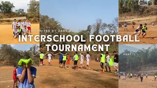 Interschool football tournament  Organized by Dark Horse  Baglung ❤ [upl. by Andrew]